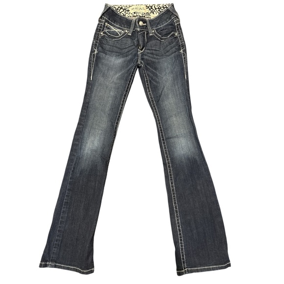 Ariat Indigo Wide Leg Jeans - Picture 1 of 6